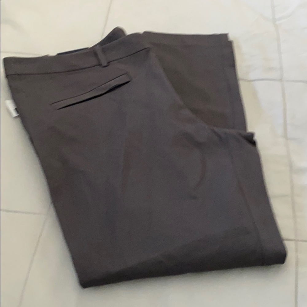 Gray Skinny Ankle Gap Pants